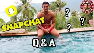 SNAPCHAT Q&A SPEZIAL FLITTERWOCHEN! Wir wollen KINDER! OMG!! HAKAN hat einen UNFALL??! - TBATB