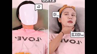 [뉴트로지나] LED 마스크의 놀라운 효과!