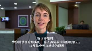 Video FAQ: What to Expect at Your First Medical Exam (Mandarin)