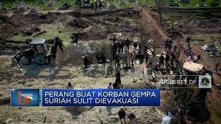 Perang Buat Korban Gempa Suriah Sulit Dievakuasi