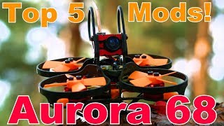 ✔ FPV Квадрокоптер Eachine Aurora 68 TOP 5 Mods! Banggood