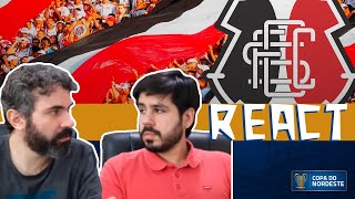REACT - Artilheiro decisivo e goleiro inspirado: veja a campanha do Santa Cruz na Lampions ?⚫⚪!