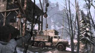 Rise of the Tomb Raider - Infiltrating the prison camp - part 1