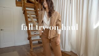 Aritzia Fall Try-On Haul 2018 & Outfit Ideas