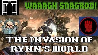 40k Lore, The Invasion of Rynn's World, Crimson Fists VS Waaagh! Snagrod