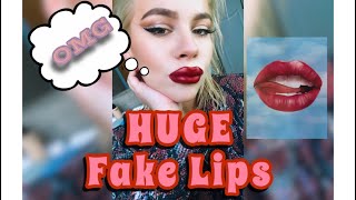 HUGE Fake lips for halloween ?