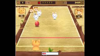 Iori en 8bits jugando ( Cat bowling )