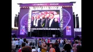 Евро 2012: FanZone Warszawa/Фан-Зона в Варшаве