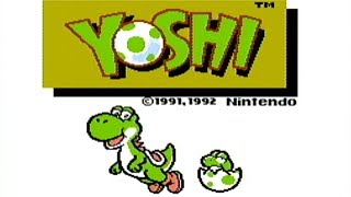 Yoshi - NES Gameplay