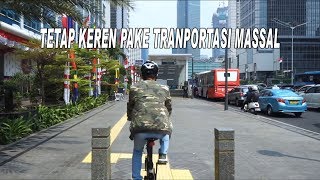 VLOG HARHUBNAS 2019 | Tetep Keren Pake Tranpotasi Massal