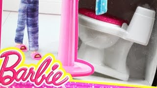 Barbie Story Starter Toilet Set / туалет Барби - Mattel - CHR36