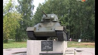 Директор музея истории танка Т-34 Васильева приехала в Сходню к редкому экземпляру машины