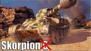 Чёткий ПТ-ВОД на прем Скорпионе ✅ World of Tanks Rheinmetall Skorpion лучший бой