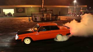 volvo 240 weber burnout burnoutshowen elmia 2015