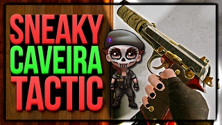 SNEAKY CAVEIRA TACTIC! - Rainbow Six Siege Ranked Funny Moments