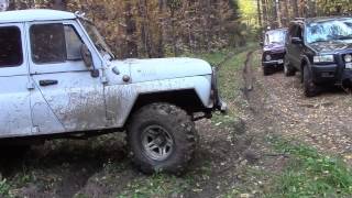 Бездорожье  - Часть #1 (Нивы, УАЗы, Opel Frontera)