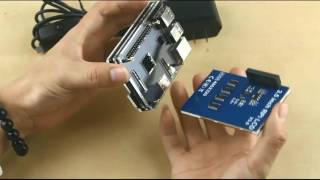 LOTW 3.5 inches Touch Screen for Raspberry Pi with 5 layer Acrylic Case install video