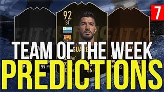 FIFA 19 - TOTW PREDICTIONS 7 | SUAREZ | POGBA | MANE