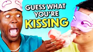 Adults Try To Guess What They're Kissing! | React
