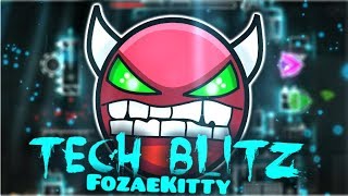 Tech Blitz 100% by FozaeKitty (Medium Demon) | GD 2.1