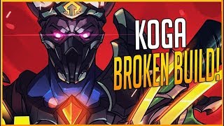 PALADINS: KOGA BUILD IS BROKEN! INFINITE AMMO & HEALTH! | ZawarudoOW