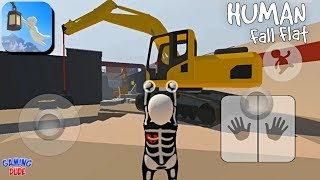 HUMAN FALL FLAT - Demolition Level (Secret Way) | Gameplay Walkthrough | Android Gameplay HD