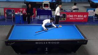 2 Lược cơ đủ 200 điểm, Trần Phi Hùng vs Đỗ Minh Đông, Billiards Carom Libre Vietnam