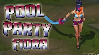 Pool Party Fiora | Skin Spotlight | League of Legends PBE
