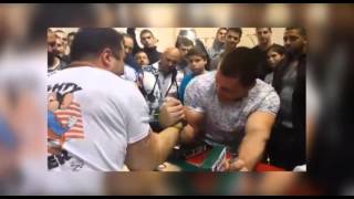 Krasimir Kostadinov VS Sasho Andreev after 20th national championship in armwrestling