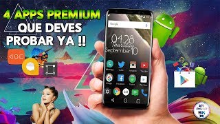 ▶ 4 Apps Premium Que Tienes que Tener En Tu Android ◀ Andro3k