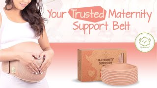 Why Wear Maternity Belly Band For Pregnancy | Helps With Round Ligament, Lower Back and Pelvic Pains