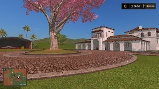 نشوف الفيلا والمدينة الجديدة في إضافة لعبة محاكي المزرعة Farming Simulator 17 :)