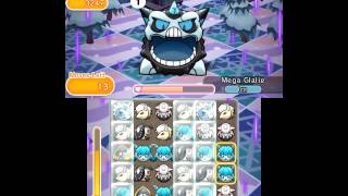 Pokémon Shuffle - Mega Glalie Without Items
