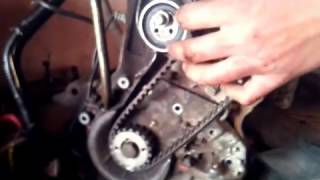 punere la punct distributie renault 1.4 v8 ( supernova , solenza logan )