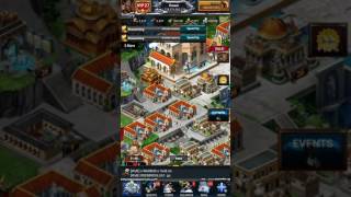 Game of war rally ice Aura & t4