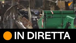 #Berlino: continua lo sgombero del quartiere di roulotte Køpi 137, nonostante le proteste