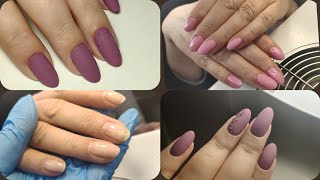 Быстрое укрепление ногтей/Новые материалы/Выкраска