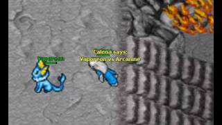 Vaporeon vs Arcanine (Test)