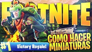 COMO HACER MINIATURAS DE FORTNITE PARA TUS VIDEOS 2018! | PACK PARA MINIATURAS DE FORTNITE!