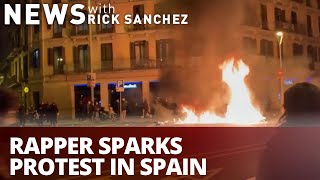 The rapper who caused riots in Spain
