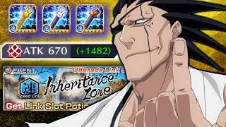 176% ATTACK BroKen vs INHERITANCE ZONE - Bleach Brave Souls