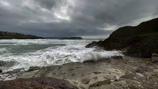 Stormy Ocean Waves | Coastal Sea Sounds for Sleeping, Relaxing, Tinnitus, Stress: Nature Brown Noise