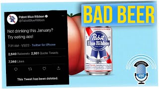 Pabst Deletes Tweet After Conceeding Poor Judgement