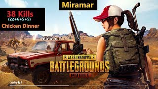 [Hindi] PUBG Mobile | "22 Kills" In Miramar Amazing Match