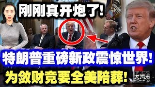 开炮！特朗普重磅新政震动世界，为敛财竟要全美陪葬