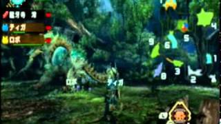 MONSTER HUNTER P3rd 魔物獵人 攜帶版3rd -雷狼龍討伐任務PART1-