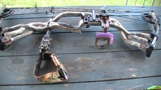 Hoyt Carbon Element G3 60 yard water bottle shot