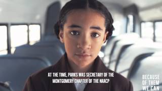 Celebrating Black History Month: Because of Rosa Parks....We Can!