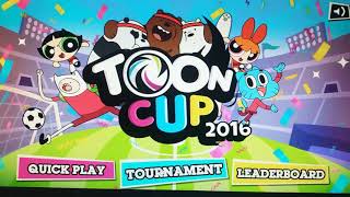 Jogo de futebol dos personagens do cartoon network
