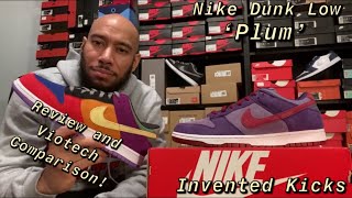 Nike Dunk Low Plum 2020 Retro Review!!